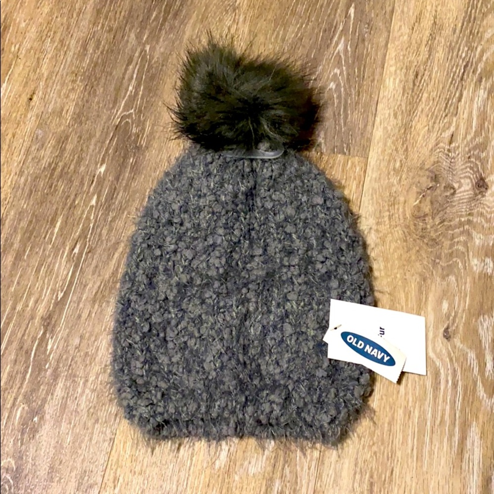 Grey stone Old Navy Beanie - Perfect for Fall!